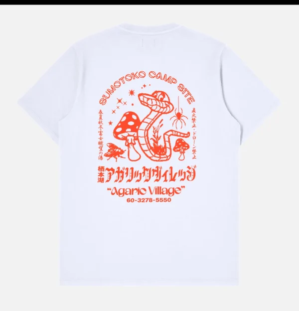 Agaric Village T-shirt White