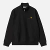 American Scrip Half Zip Black