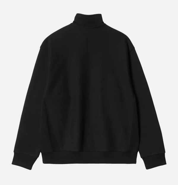 American Scrip Half Zip Black