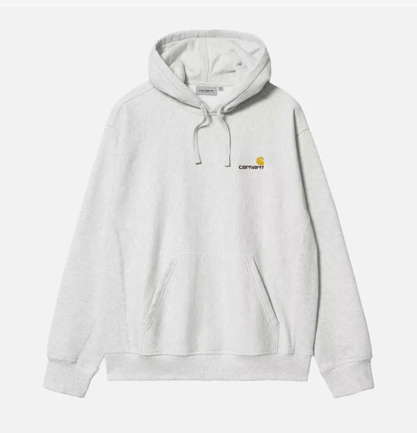American Script Hoodie Ash