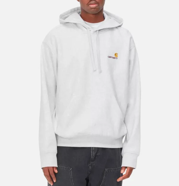 American Script Hoodie Ash
