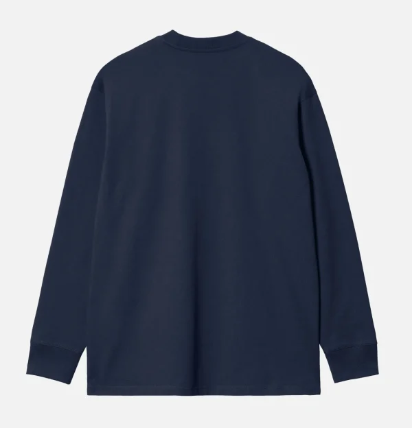 American Tee Ls Air Force Blue