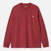 American Tee Ls Tuscany Red