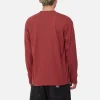 American Tee Ls Tuscany Red