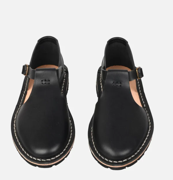 Artisanal sandal shoe 10/12 Black