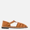 Artisanal Sandal Shoe 10/01 Cognac