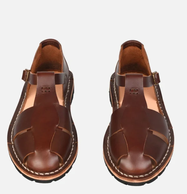 Artisanal Sandal Shoe 10/17  Coffee