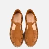 Artisanal Sandal Shoe 10/01 Cognac