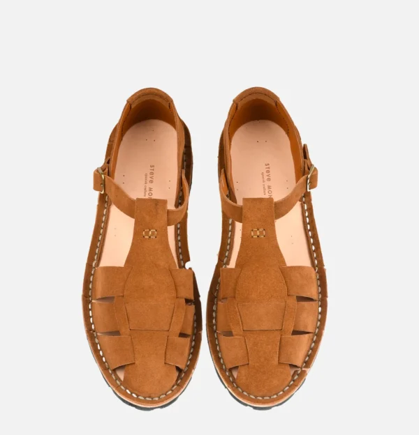 Artisanal Sandal Shoe 10/01 Cognac