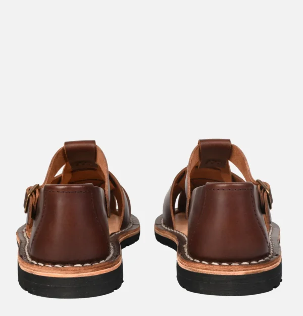Artisanal Sandal Shoe 10/17  Coffee