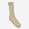 Bentley Row Gauge Socks Natural