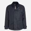 Blouson Caban Wax Navy