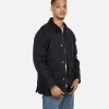 Blouson Caban Wax Navy