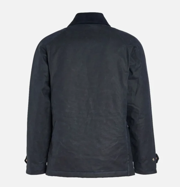 Blouson Caban Wax Navy