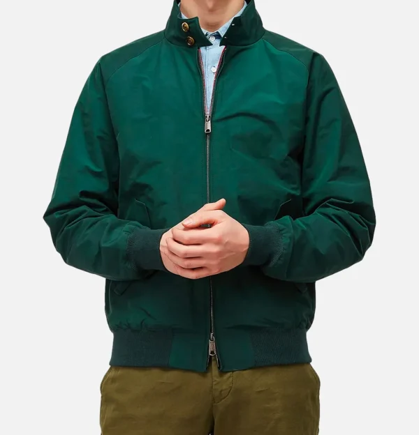 Blouson Harrington G9 Racing Vert