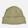 Bonnet Waffle Knit Cap Olive