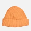 Bonnet Waffle Knit Cap Yellow