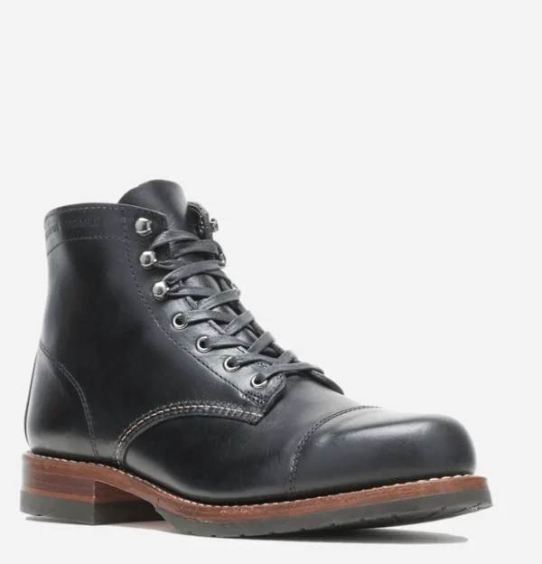 Boots Cap Toe Black