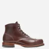 Boots Cap Toe Brown