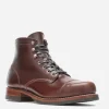 Boots Cap Toe Brown