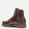 Boots Cap Toe Brown