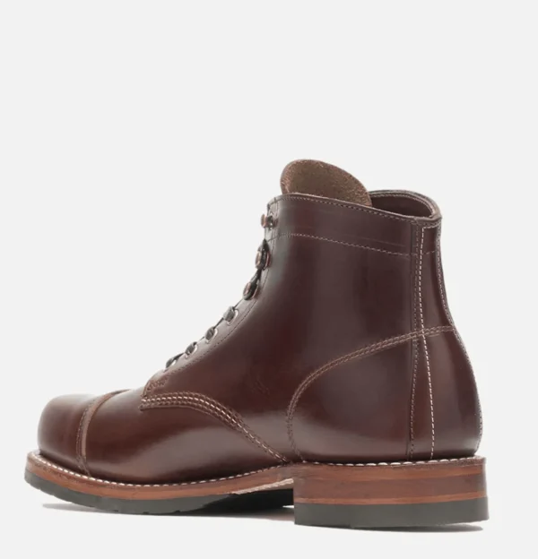 Boots Cap Toe Brown