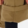 Brushed Back One Tuck Pant Clay Beige
