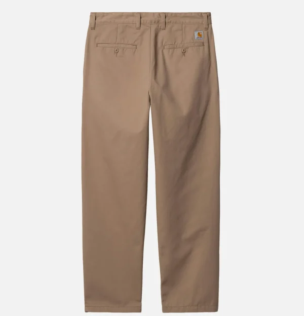 Calder Pant Twill Leather