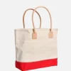 Canvas Day Tote Bag Rouge