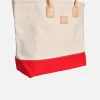 Canvas Day Tote Bag Rouge