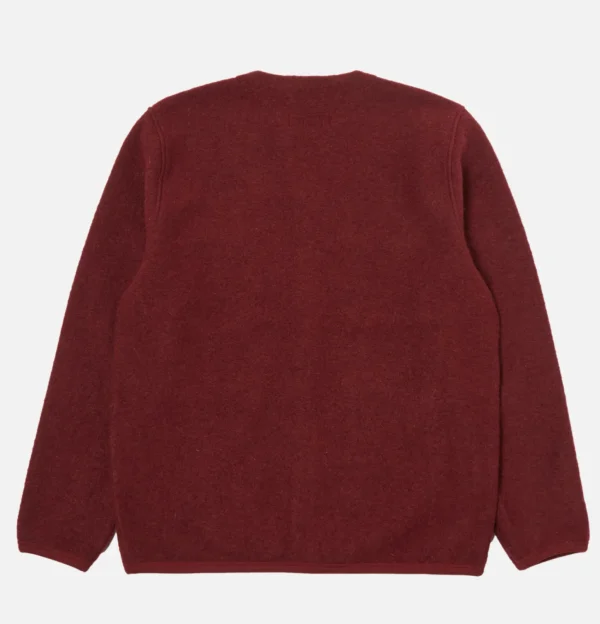 Cardigan Wool Deep Red