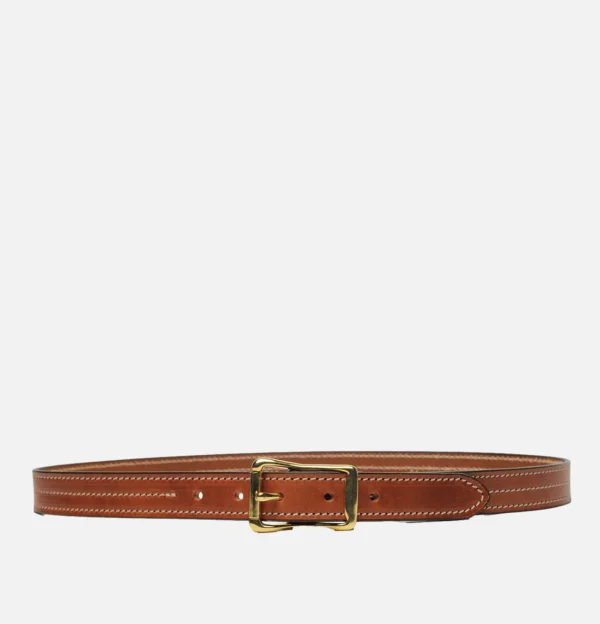Ceinture Triple Stitched Havana