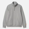 chase_neck_zip_sweat_grey_0.webp Chase Neck Zip Sweat Grey Heather