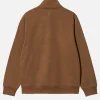 Chase Neck Zip Sweat Tamarind
