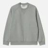 Chase Sweat Grey Heather Gold