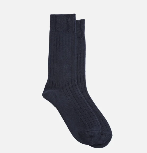 Chaussettes Cotton Wool Navy