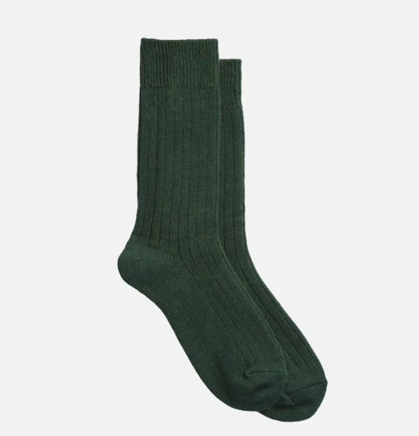 Chaussettes Cotton Wool Vert