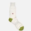 Chaussettes Embroidery Vert