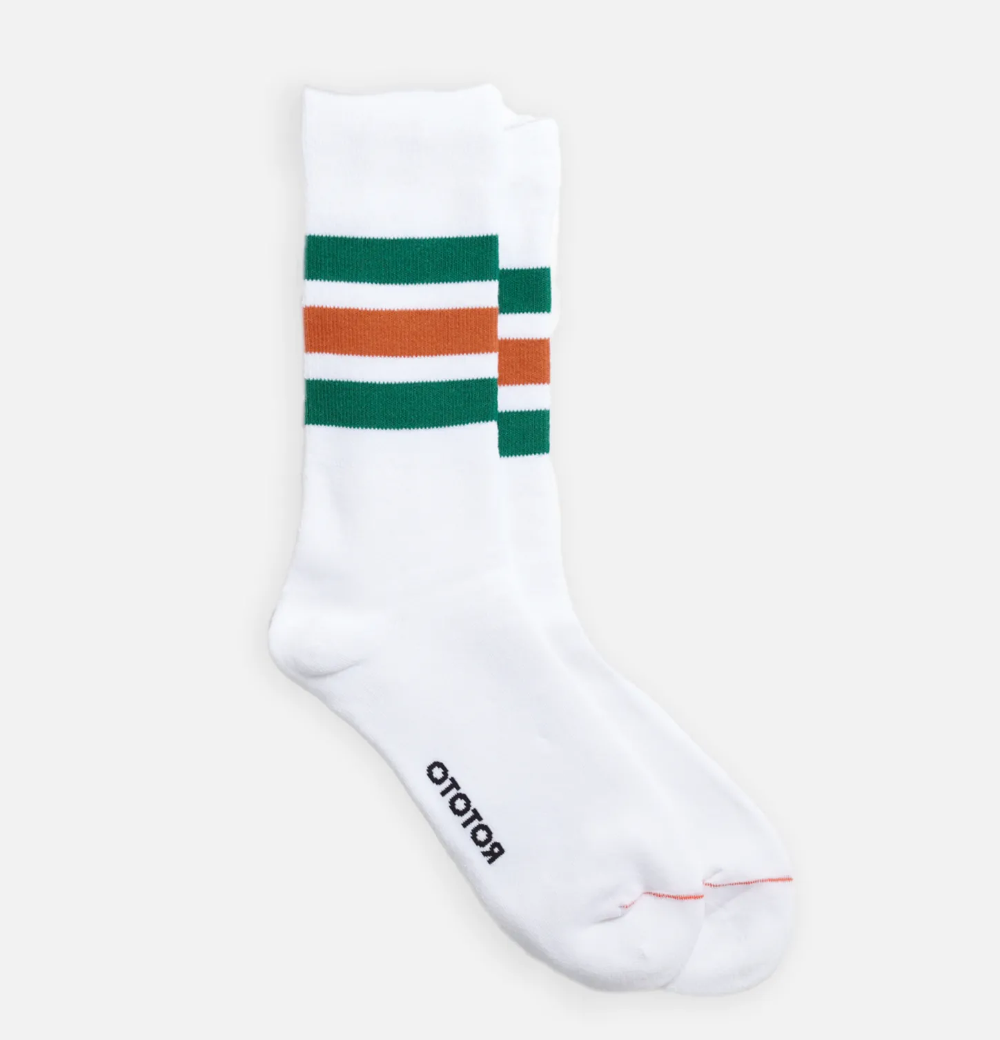 chaussettes_fine_pile_str_0-2.webp Chaussettes Fine Pile Striped Crew Vertes