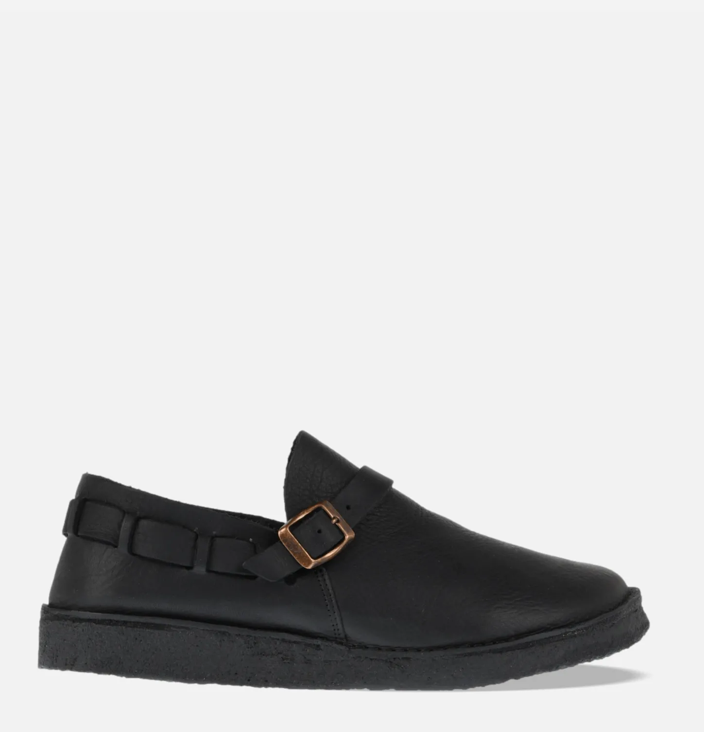 Chaussures Corso Buckle Monk Black