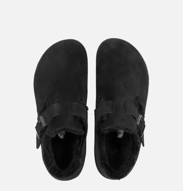 Chaussures London Shearling Black