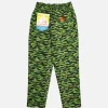 Chef Pant Camo Green