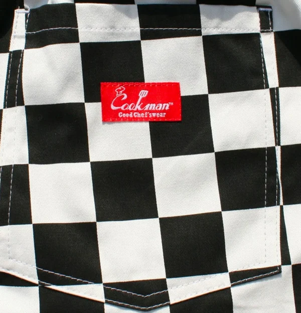 Chef Pant Checker Black