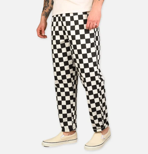 Chef Pant Checker Black