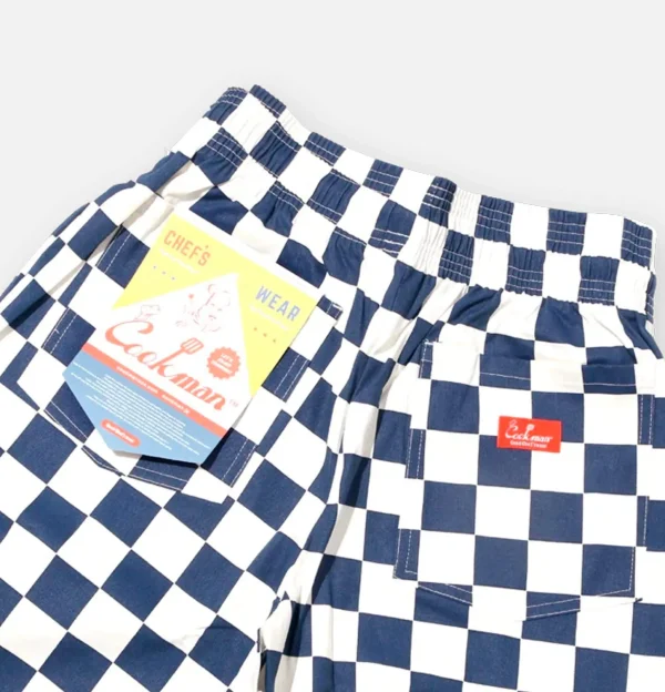 Chef Pant Checker Navy