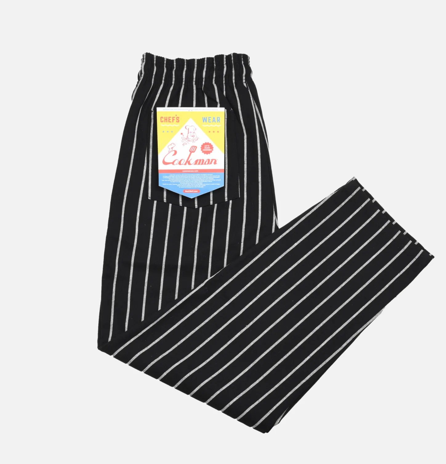 Chef Pant Duck Stripe Black
