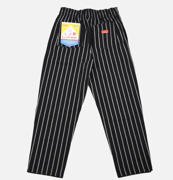 Chef Pant Duck Stripe Black