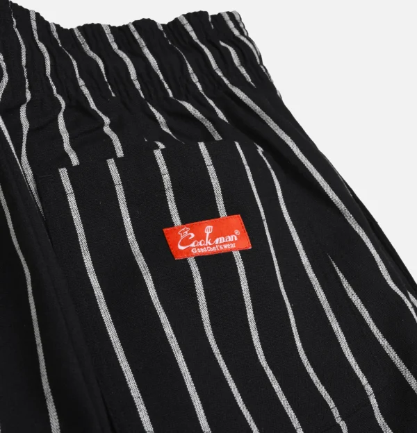 Chef Pant Duck Stripe Black