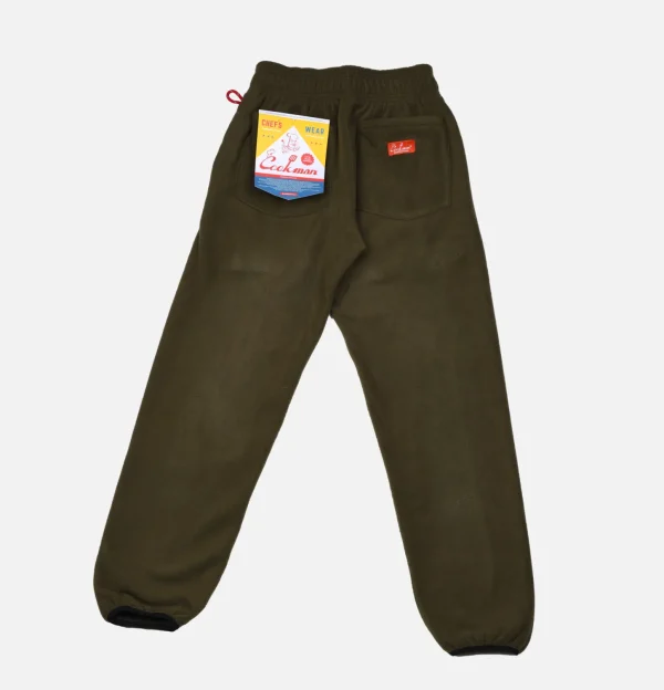 Chef Pant Fleece Olive Green
