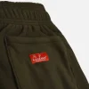 Chef Pant Fleece Olive Green